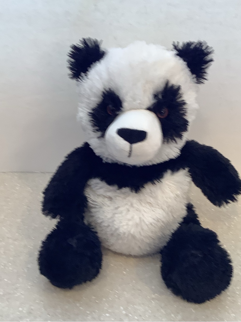 Warmies Heatable Classic Black & White Panda Plush Microwavable Toy Lavender